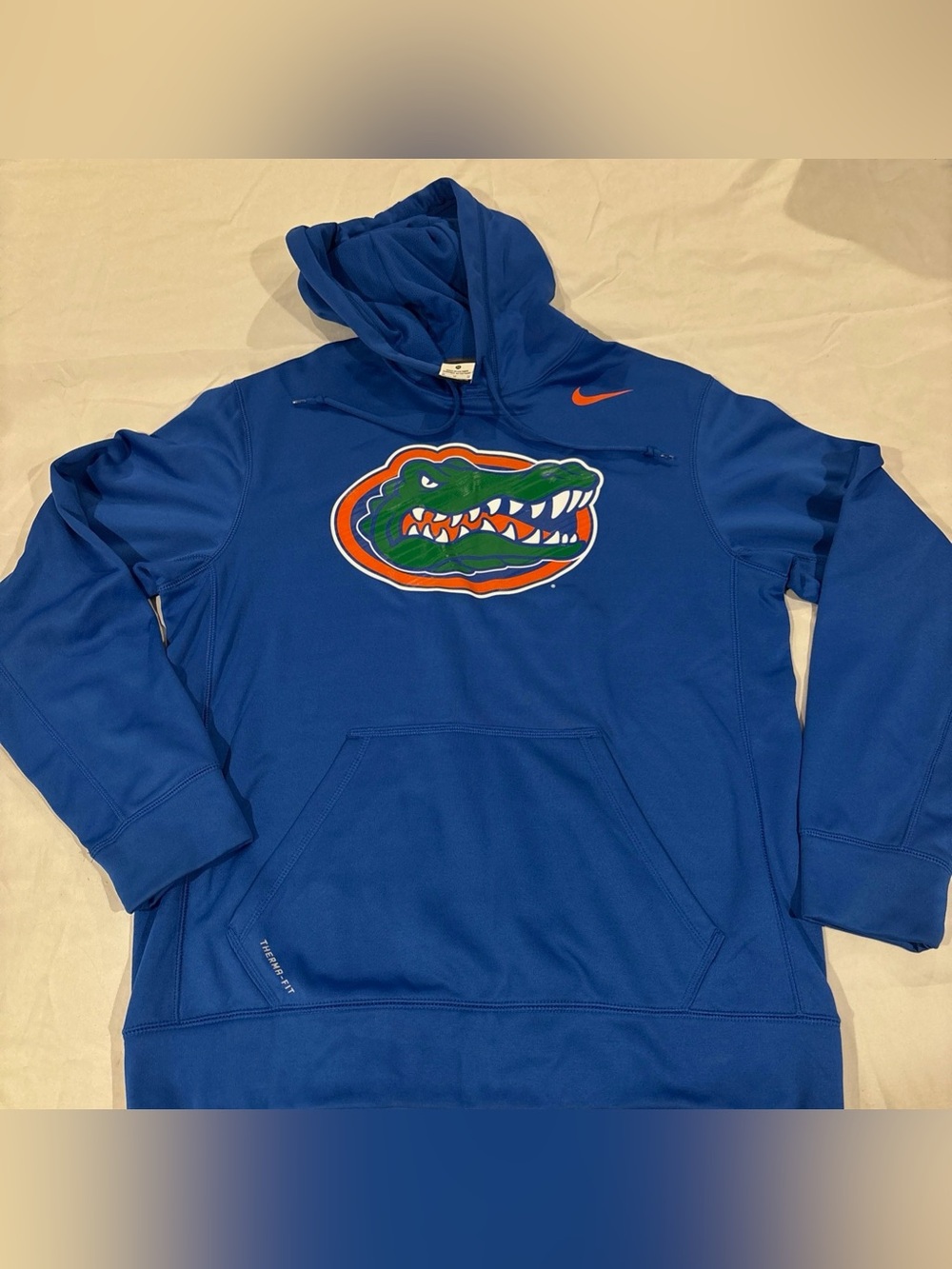 New Nike Unisex Therma fit University of Florida Gators Blue Hoodie Gator Logo